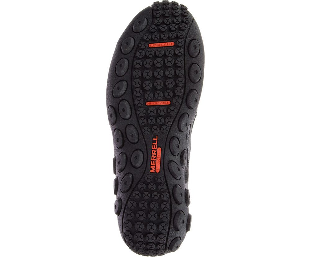 Merrell Slip Ons Black - Jungle Moc Alloy Toe Work - Womens 05DZBXASG